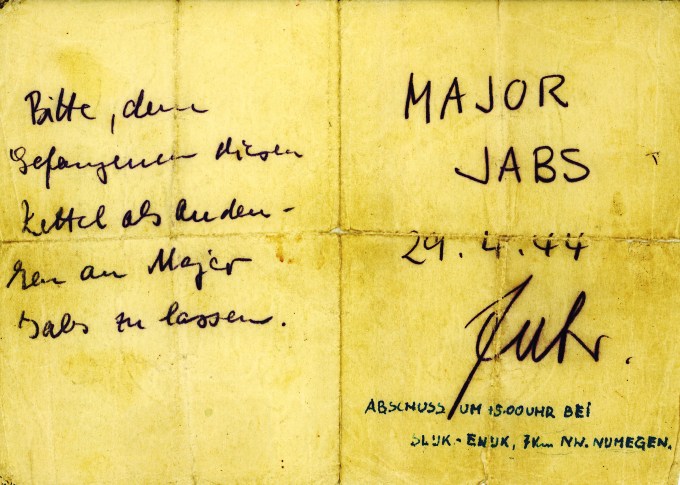 Jabs Note Given to JJC