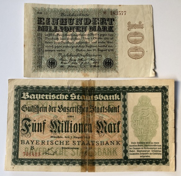German money Moosburg