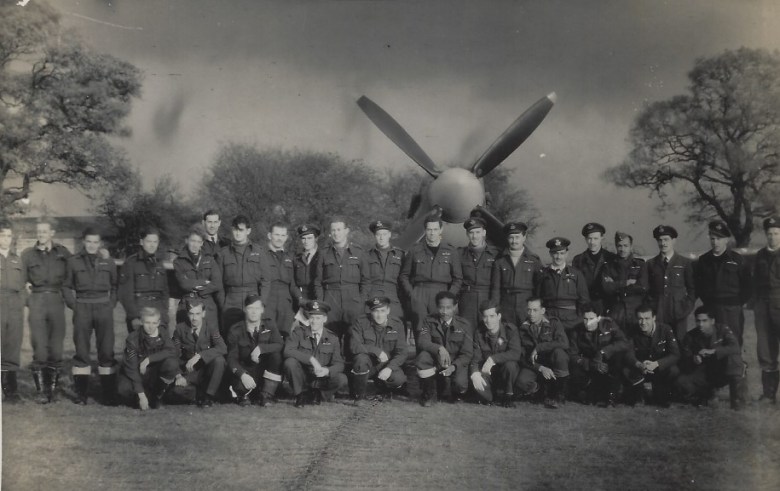 132 Squadron line up Dec 1943