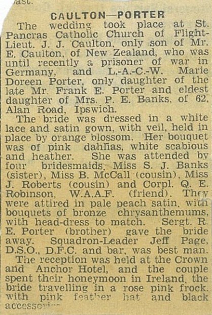 Wedding newspaper